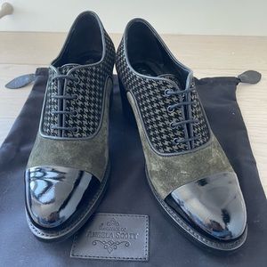 The Office OF Angela Scott - Mrs. Maisel Midheel | Size 7 | Olive Suede Leather